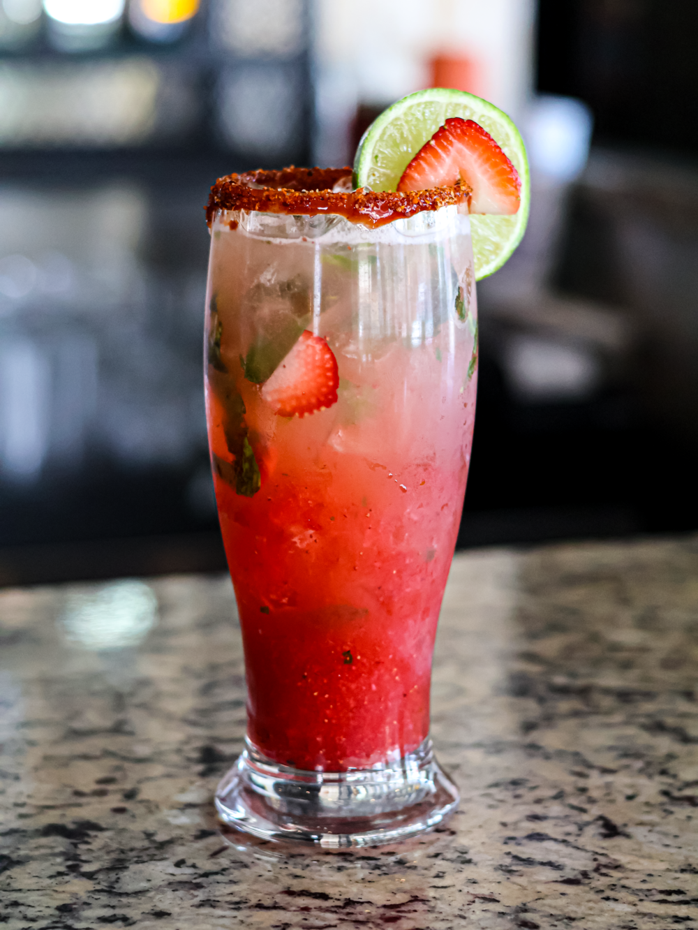 mojito de frutos rojos